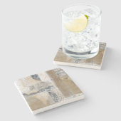 Lace Collage I Stenen Onderzetter (Zijkant)