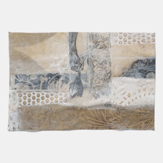 Lace Collage I Theedoek (Horizontaal)