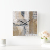 Lace Collage I Vierkante Klok (Huis)