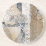Lace Collage I Zandsteen Onderzetter<br><div class="desc">ThuisDécor</div>