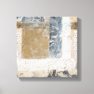 Lace Collage II Canvas Afdruk