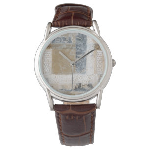 Lace Collage II Horloge