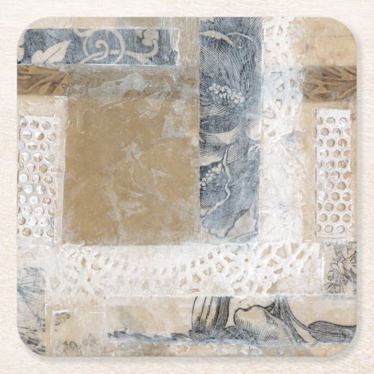 Lace Collage II Kartonnen Onderzetters (Voorkant)