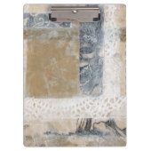Lace Collage II Klembord (Voorkant)