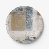 Lace Collage II Papieren Bordje (Voorkant)