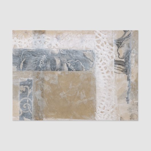 Lace Collage II Tissuepapier (Voorkant)