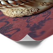 Lace & Decay – A Victorian Gothic Skull Poster (Hoek)