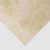 Lace Decoupage  Ephemera Floral Script Tissuepapier (Detail)