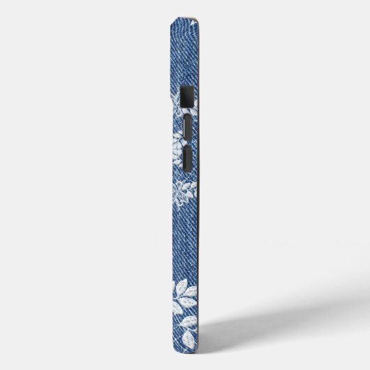 Lace Denim iPhone / iPad hoesje (Achterkant / Links)
