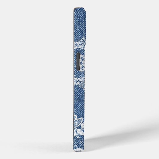 Lace Denim iPhone / iPad hoesje (Achterkant / Rechts)
