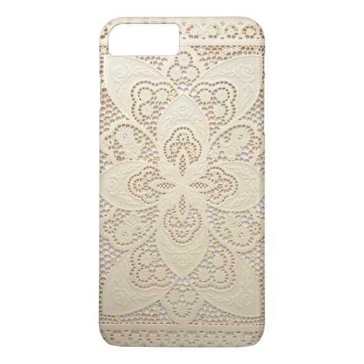 Lace Design iPhone 7 Plus Hoesje (Achterkant)