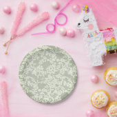 Lace Design Paper Borden Papieren Bordje (Feest)