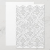 Lace doily briefpapier (Voorkant / Achterkant)