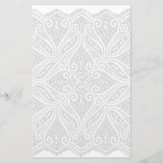 Lace doily briefpapier (Voorkant)