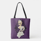 Lace Dragon Canvas tas (Achterkant)