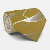 Lace en Gold Stropdas (Opgerold)