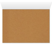 Lace en Kraft Paper Wedding (Binnen Horizontaal (Onder))