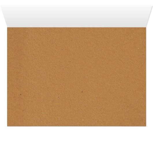 Lace en Kraft Paper Wedding (Binnen Horizontaal (Onder))