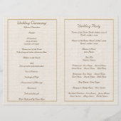 Lace en zonnebloemen, florale bruiloft (Achterkant)