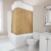 lace fabric-texturen douchegordijn (In situ)