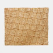 lace fabric-texturen fleece deken (Voorkant (Horizontaal))