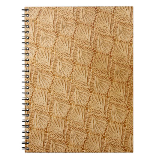 lace fabric-texturen notitieboek (Voorkant)