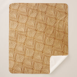 lace fabric-texturen sherpa deken