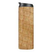 lace fabric-texturen thermosbeker (Geroteerd rechts)