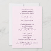  Lace Fan Wedding Kaart (Achterkant)