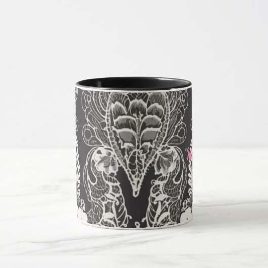 Lace Floral Harmony Mok (Midden)