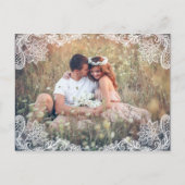  LACE FOTO BEWAREN HET DATUM BRIEFKAART (Voorkant)