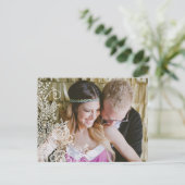 Lace Foto Sla de datum Briefkaart (Staand voorkant)