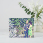 Lace Foto Sla de datum Briefkaart (Staand voorkant)