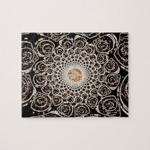 Lace Fractal Jigzaag Puzzle Legpuzzel