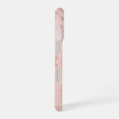 Lace Frame - Romantic Pastel Pink Phone Case iPhone 16 Hoesje (Rechterkant)