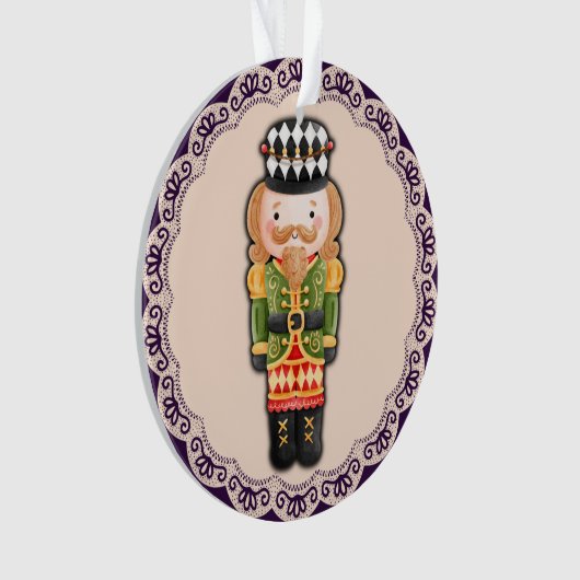 Lace Frill Notenkraker Magic - Acryl Ornament (voorkant)