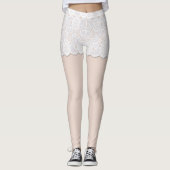 Lace Girdle Kijk Spandex-Leggings Leggings (Voorkant)