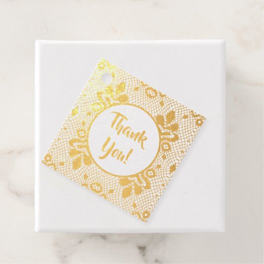 Lace-grens Bedankjes Labels (Met doos)