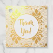 Lace-grens Bedankjes Labels (Voorkant)