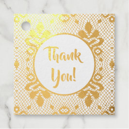 Lace-grens Bedankjes Labels