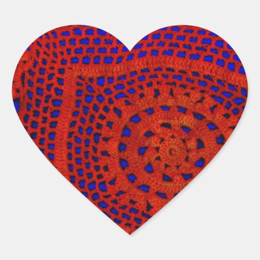 Lace Hart Sticker (Voorkant)