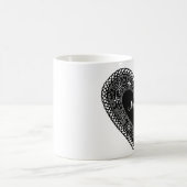 Lace Heart Koffiemok (Center)