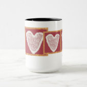Lace Heart Mok (Midden)