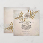 Lace Holiday Winter Vrijgezellenfeest Kaart (Voorkant / Achterkant)