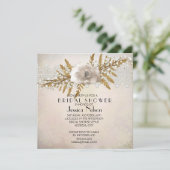 Lace Holiday Winter Vrijgezellenfeest Kaart (Staand voorkant)