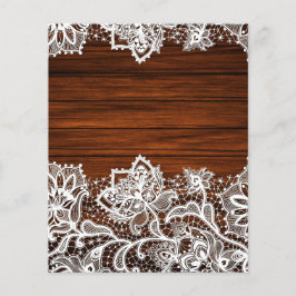Lace & Hood Grain Rustic Scrapbook Paper