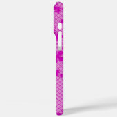 Lace Hot Pink Floral Samsung Galaxy S6, hard Case-Mate iPhone Case (Achterkant / Links)