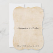  Lace Lips & Stache Uitnodigingen (Achterkant)