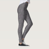 Lace look Gray Rabbit Pattern Women's Leggings (Rechts)