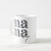 Lace Mama typografie Koffiemok (Voorkant links)